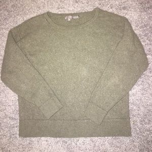 Green Cashmere Sweater